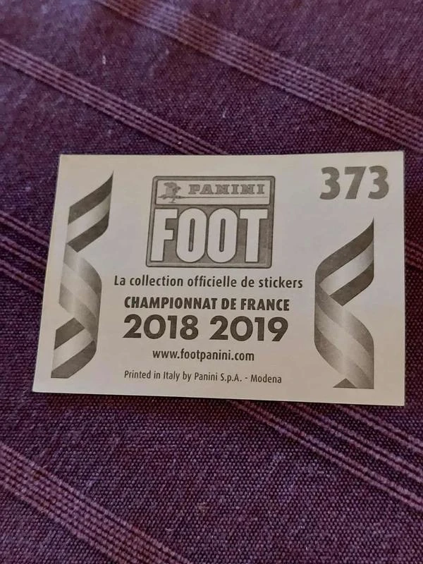 Panini / autocollant / PSG / 2018-2019 – photo 2